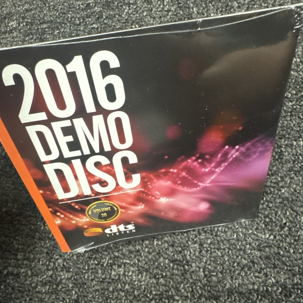 DTS Demo Disc 2016 CES 2016 BluRay - New/ Sealed